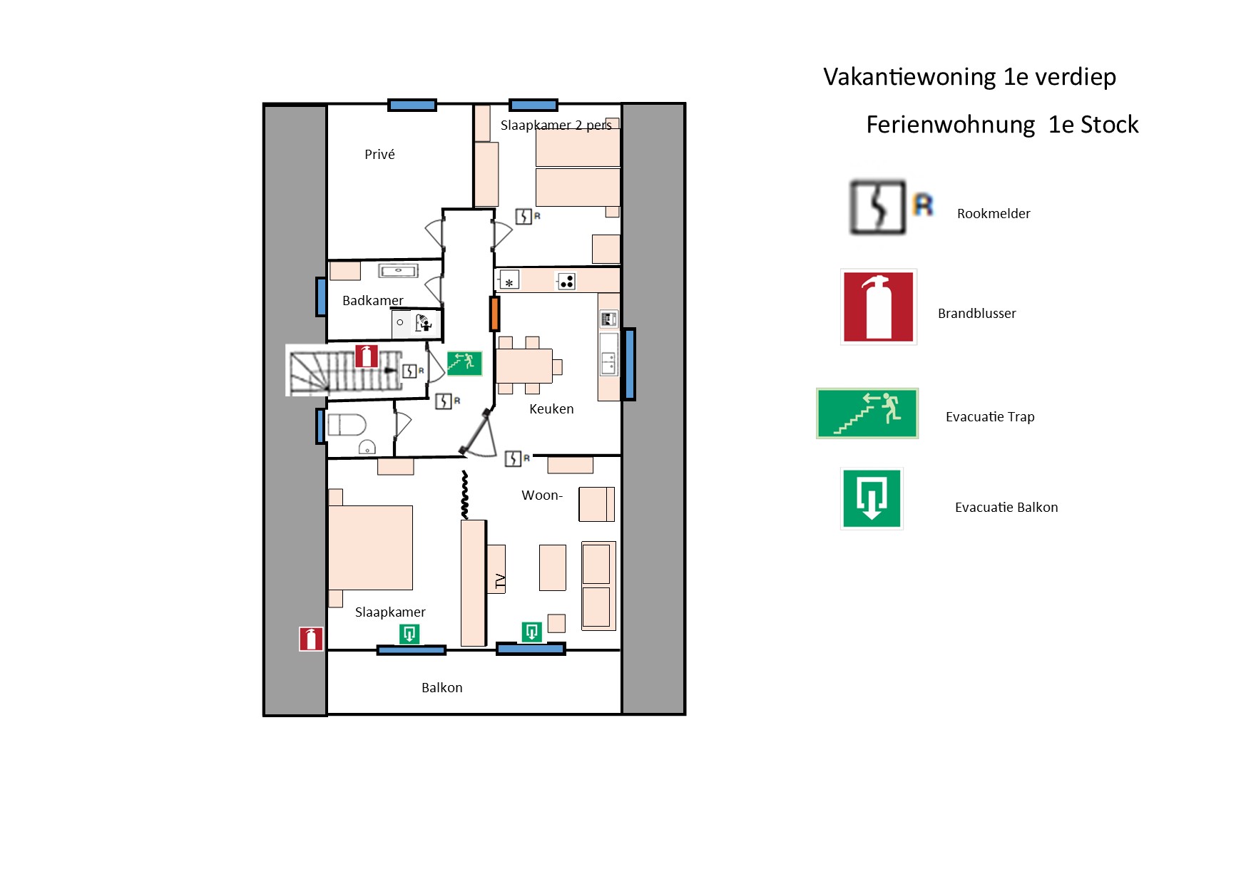 plan 1e verdiep 2021